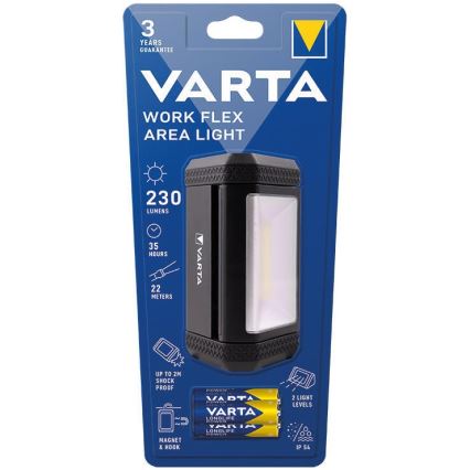 Varta 17648101421 - Lanterna portátil LED WORK FLEX AREA LIGHT LED/3xAA IP54