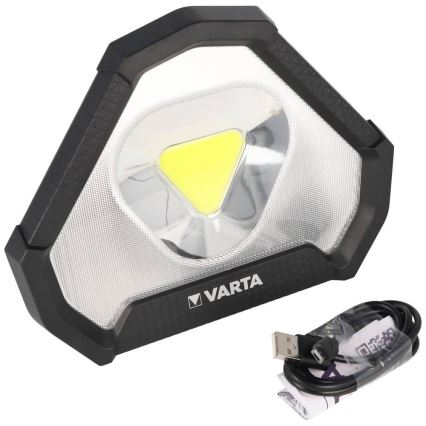 Varta 18647101401 - Lanterna portátil LED WORK FLEX LED/12W/5V 5200 mAh IP54