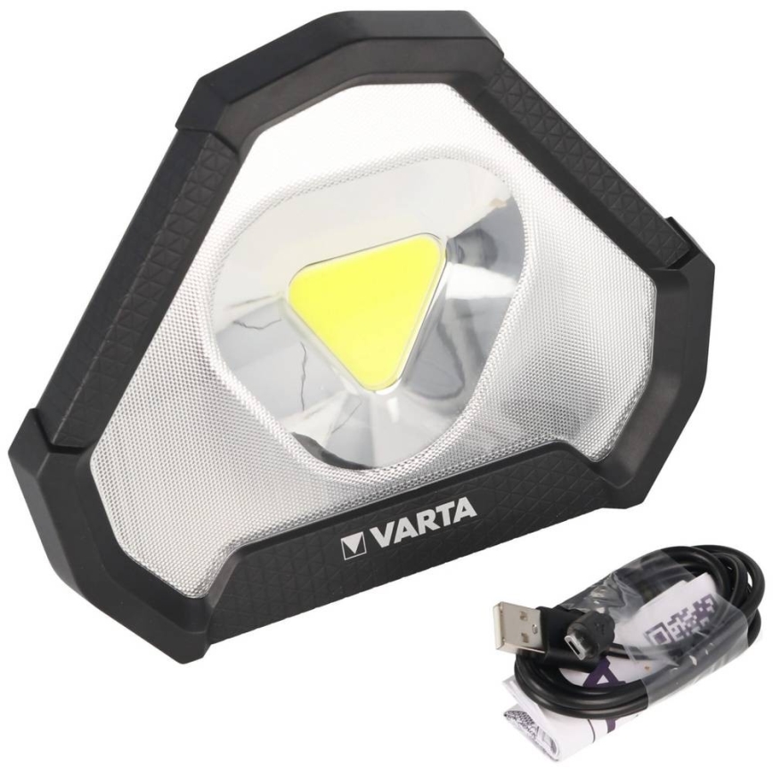 Varta 18647101401 - Lanterna portátil LED WORK FLEX LED/12W/5V 5200 mAh IP54