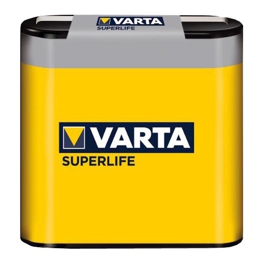 Varta 2012101301 - 1 pçs Pilha de cloreto de zinco SUPERLIFE 4,5V