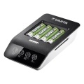 Varta 40084  - LCD Carregador Inteligente ULTRA RÁPIDO+  4xNiMH AA 2100 mAh 230V
