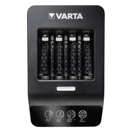 Varta 40084  - LCD Carregador Inteligente ULTRA RÁPIDO+  4xNiMH AA 2100 mAh 230V
