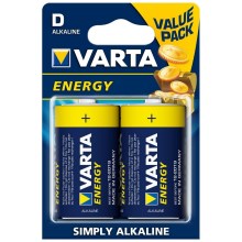 Varta 4120 - 2 pçs Pilha alcalina ENERGY D 1,5V