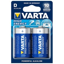 Varta 4920 - 2 pçs Pilha alcalina HIGH ENERGY D 1,5V