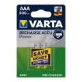 Varta 56703 - 2 unidades Pilhas recarregáveis ACCU AAA NiMH/800mAh/1,2V