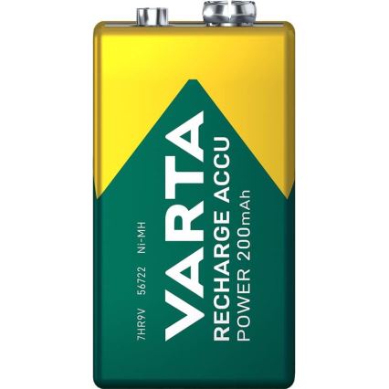 Varta 56722101401 - 1 unidade Bateria recarregável ACCU Ni-MH/200mAh/9V