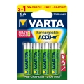 Varta 5675 - 3+1 pçs Pilha recarregável ACCU AA Ni-MH/2100mAh/1,2V