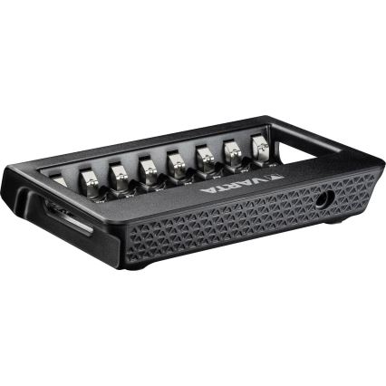 Varta 57681 - Carregador LCD inteligente 8xAA/AAA carregamento em 2h