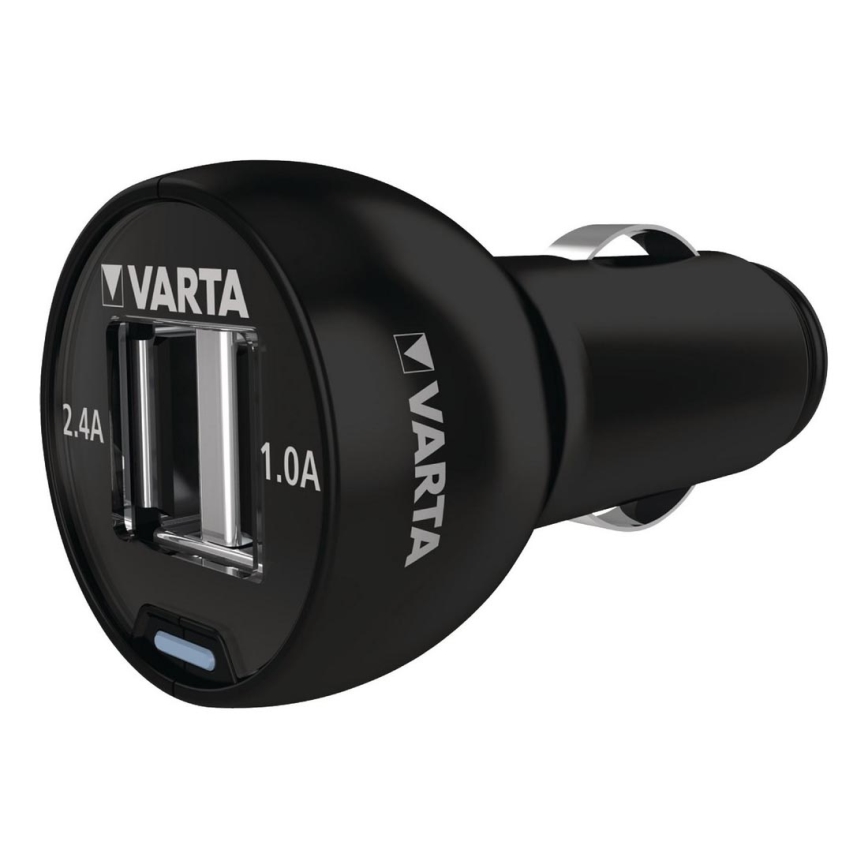 VARTA 57931 - Adaptador de carregador de carro USB 12V