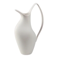 Vaso de cerâmica 33x17x19 cm branco
