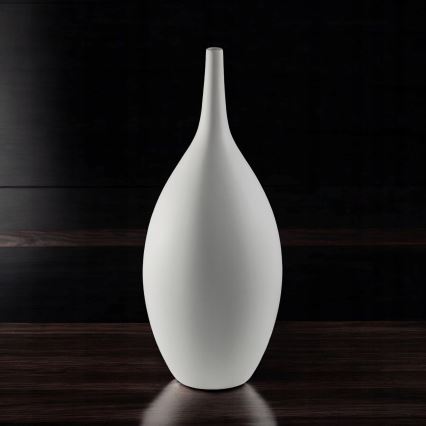 Vaso em cerâmica, 47 cm, branco