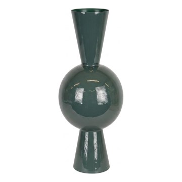 Vaso metálico 60x25 cm verde