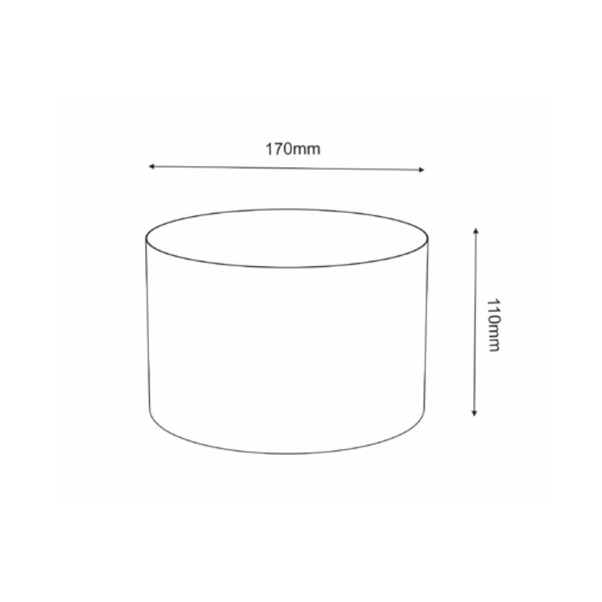 Vaso para flores 11x17 cm dourado