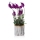 Vaso para flores de cerâmica SONA 13x13 cm