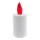 Vela LED LED/2xAA branco quente 10,8 cm branco/vermelho