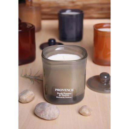 Vela perfumada DARK PEPPER VETIVER, 180 g, 25 horas de queima