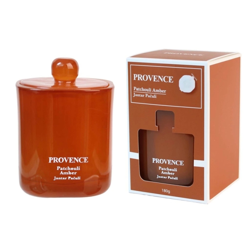 Vela perfumada PATCHOULI ÂMBAR 180 g 25 horas