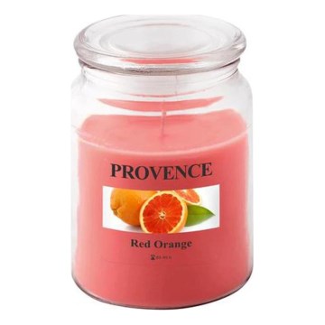 Vela perfumada RED ORANGE 510g 85-95 horas.