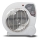 Ventilador com elemento de aquecimento ZEFIR 1000/2000W/230V branco