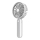 Ventilador de bolso USB 1200 mA/3,7V cinzento/branco