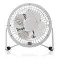 Ventilador de mesa 3W/USB 10 cm branco