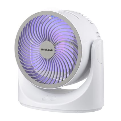 Ventilador de mesa LED RGB 10W/5V Ø 18,5 cm
