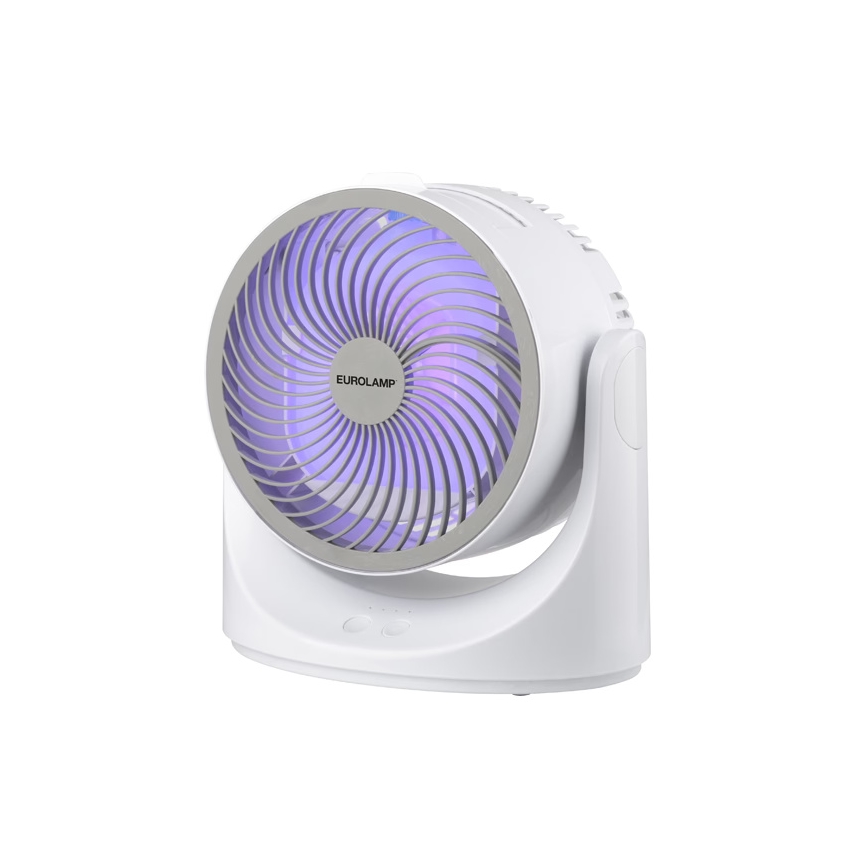 Ventilador de mesa LED RGB 10W/5V Ø 18,5 cm