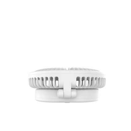 Ventilador de mesa recarregável 10W/5V 2400 mAh branco