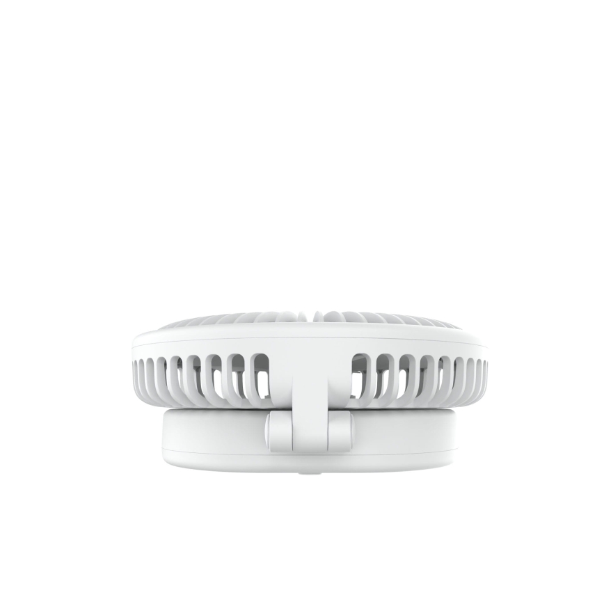 Ventilador de mesa recarregável 10W/5V 2400 mAh branco