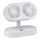 Ventilador de mesa recarregável 3,7V 1200 mAh branco