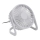 Ventilador de mesa USB diâmetro 15 cm branco