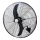 Ventilador de parede 125W/230V, diâmetro 51 cm — com controlo remoto