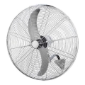 Ventilador de parede 180 W/230 V Ø 66 cm, prateado + comando remoto