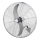 Ventilador de parede 180 W/230 V Ø 66 cm, prateado + comando remoto