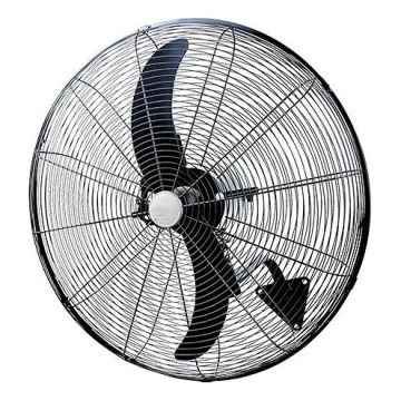 Ventilador de parede 180W/230V Ø 66 cm preto + controlo remoto