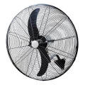 Ventilador de parede 200 W / 230 V, diâmetro 76 cm, preto, com controlo remoto