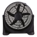Ventilador de pé 100 W/230 V, Ø 50 cm, preto