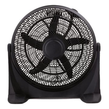 Ventilador de pé 100 W/230 V, Ø 50 cm, preto