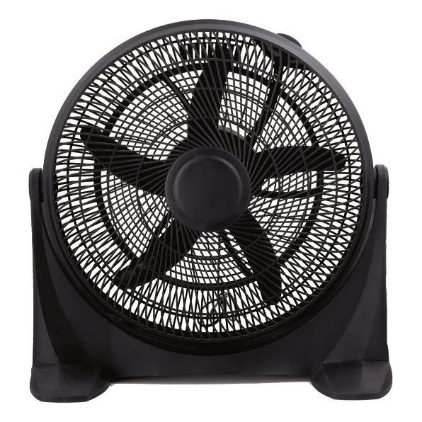 Ventilador de pé 100 W/230 V, Ø 50 cm, preto
