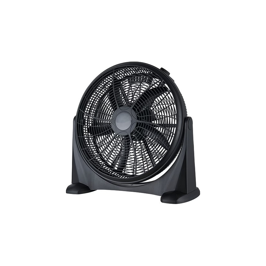 Ventilador de pé 100 W/230 V, Ø 50 cm, preto