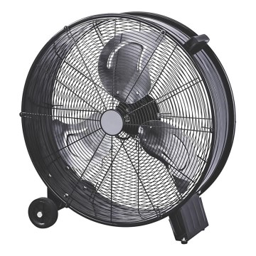 Ventilador de pé 180 W/230 V, Ø 60 cm, preto