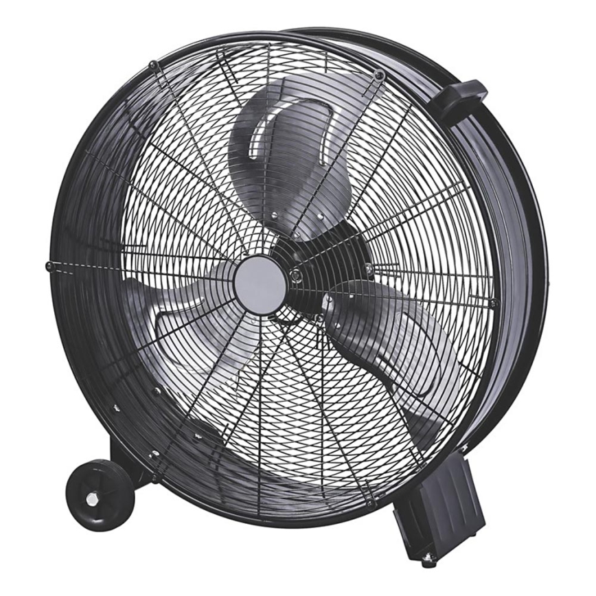 Ventilador de pé 180 W/230 V, Ø 60 cm, preto