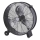 Ventilador de pé 180 W/230 V, Ø 60 cm, preto