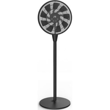 Ventilador de pé 25 W/230 V Ø 40 cm, preto + controlo remoto