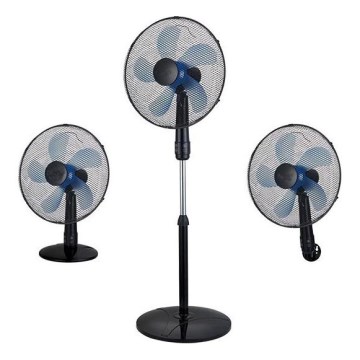 Ventilador de pé 3 em 1 50W/230V preto