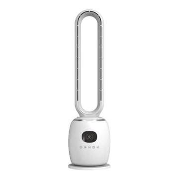 Ventilador de pé 30W/230V 86 cm branco + comando remoto