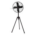 Ventilador de pé 50 W/230 V, Ø 44 cm, preto