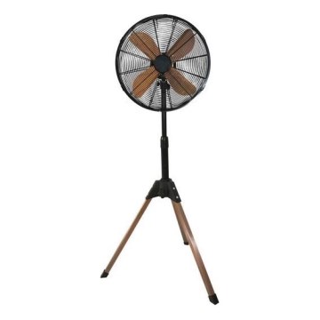 Ventilador de pé 60W/230V 133 cm preto/cobre + controlo remoto
