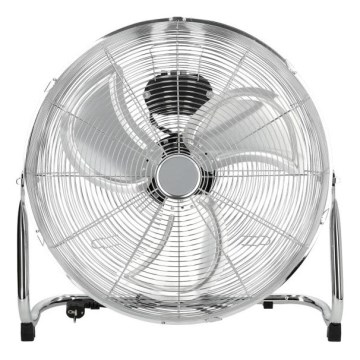 Ventilador de pé VIENTO 200W/230V cromado brilhante