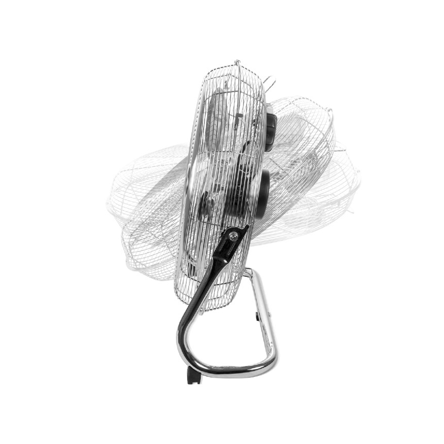 Ventilador de pé VIENTO 200W/230V cromado brilhante